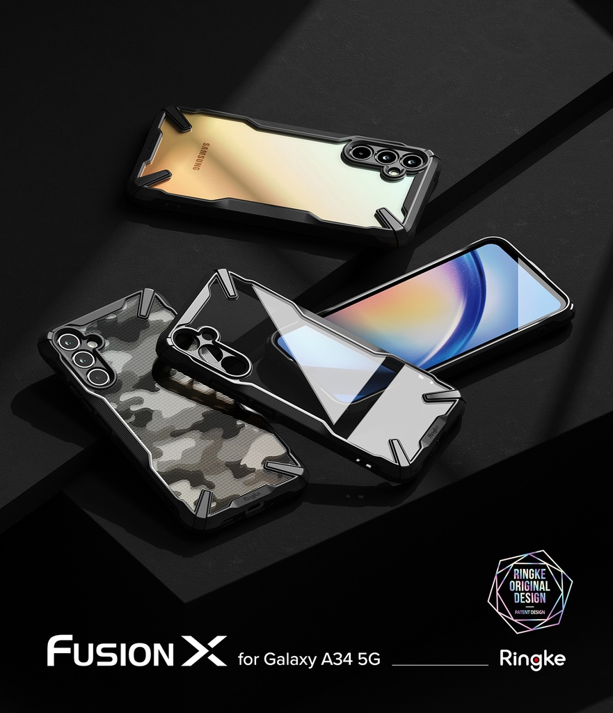 RINGKE Fusion X Camo para Samsung Galaxy A34