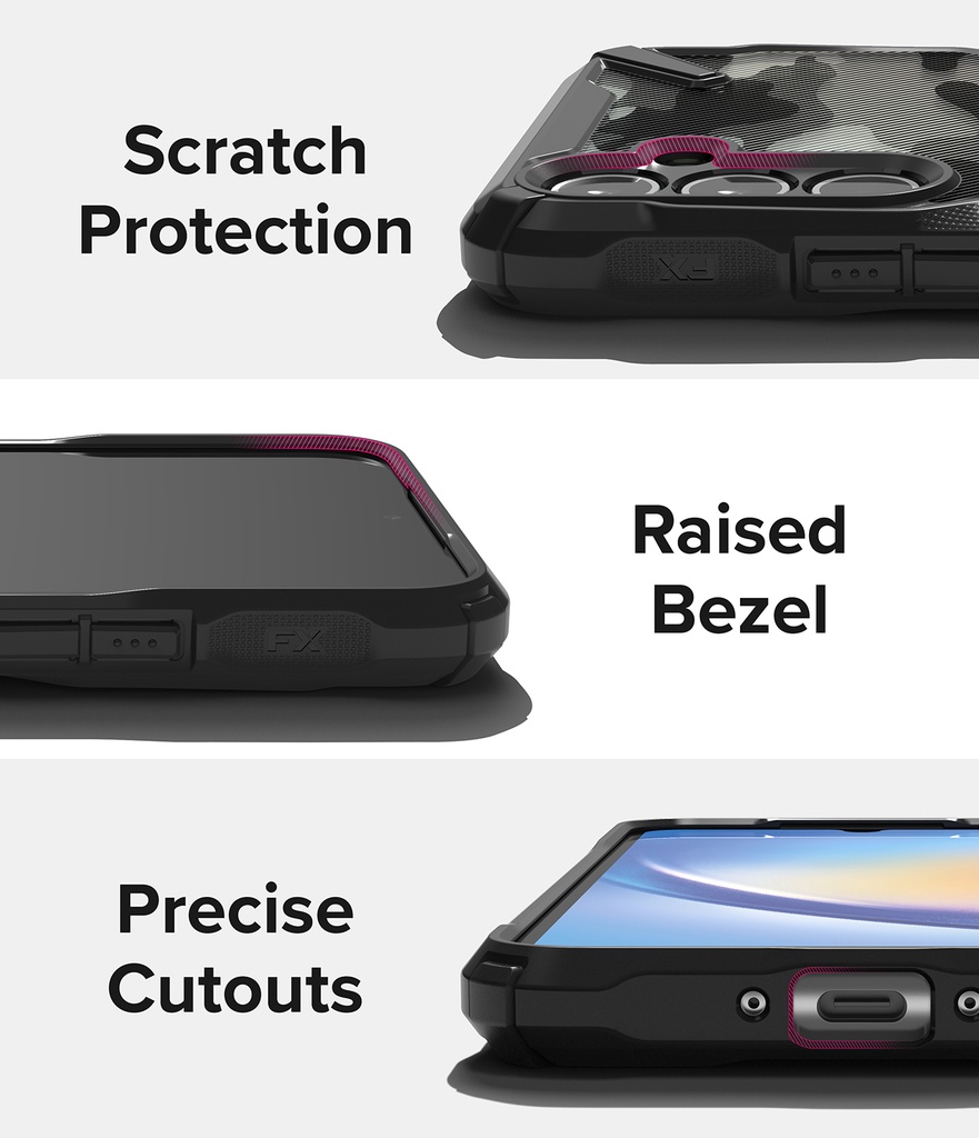 RINGKE Fusion X Camo para Samsung Galaxy A34