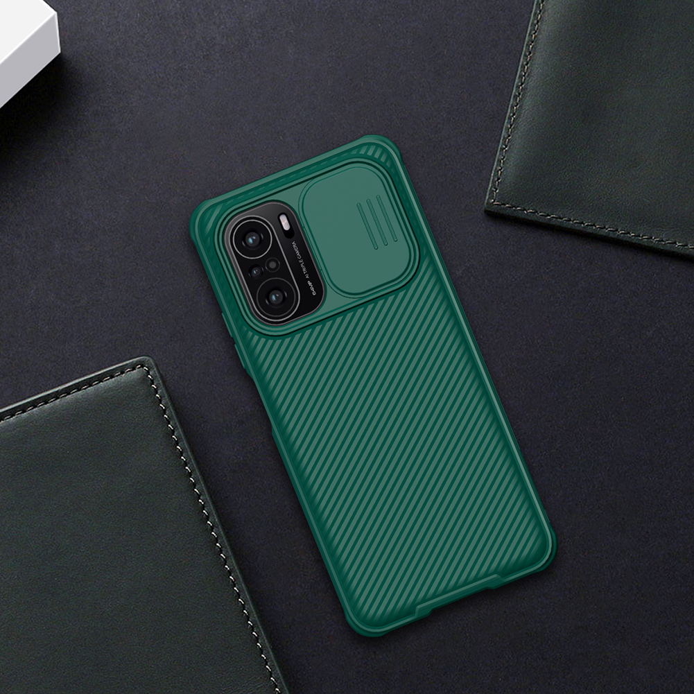 NILLKIN CamShield Pro Verde para POCO F3 / Mi 11i