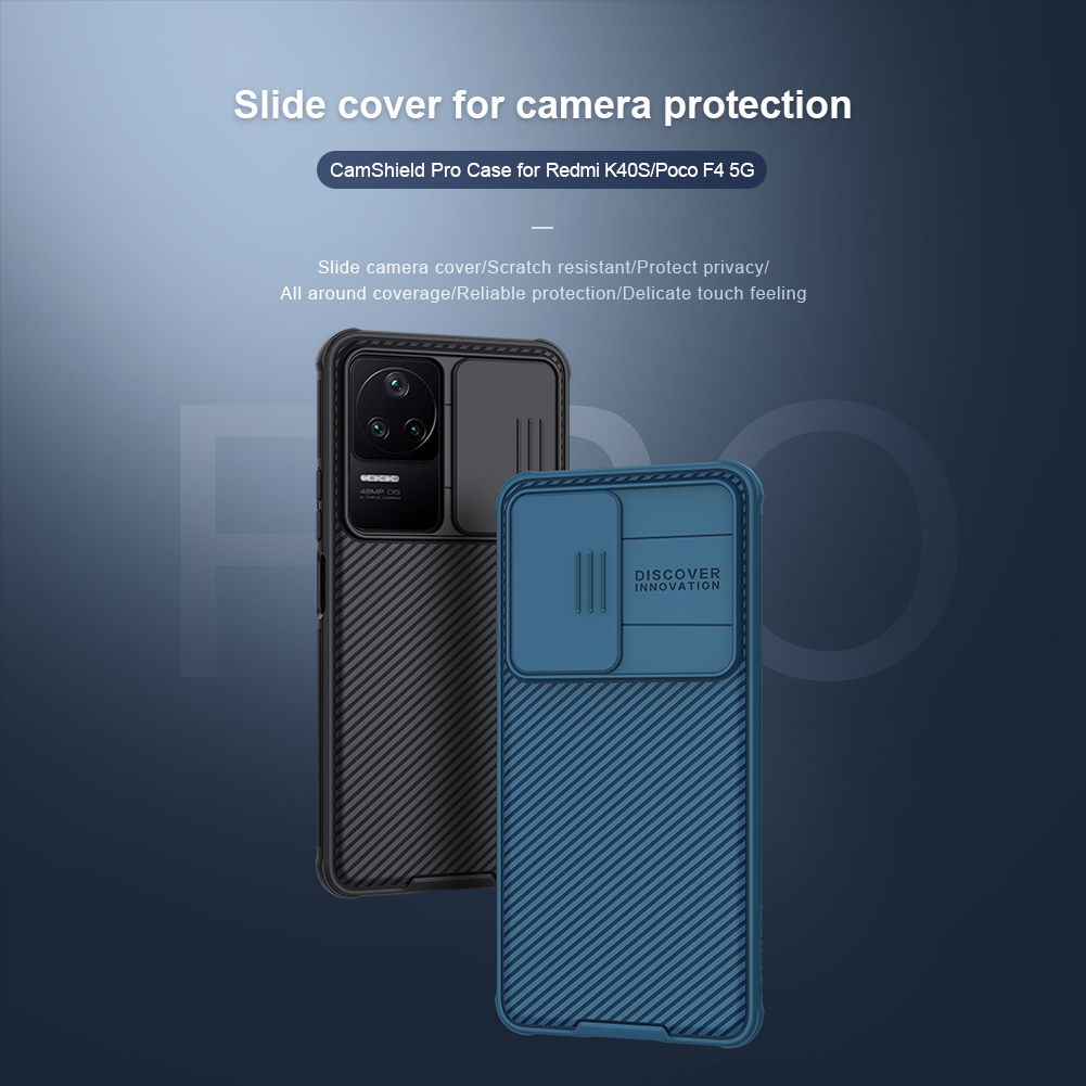 NILLKIN CamShield Pro Negro para POCO F4