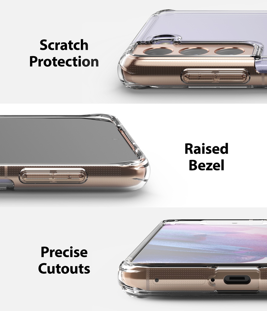 RINGKE Fusion Clear para Samsung Galaxy S21 Plus