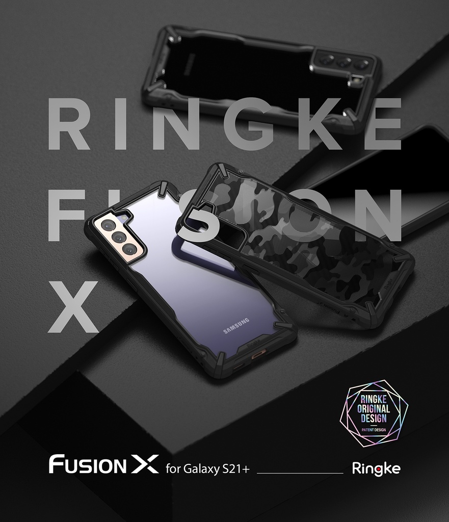 RINGKE Fusion X Camo para Samsung Galaxy S21 Plus