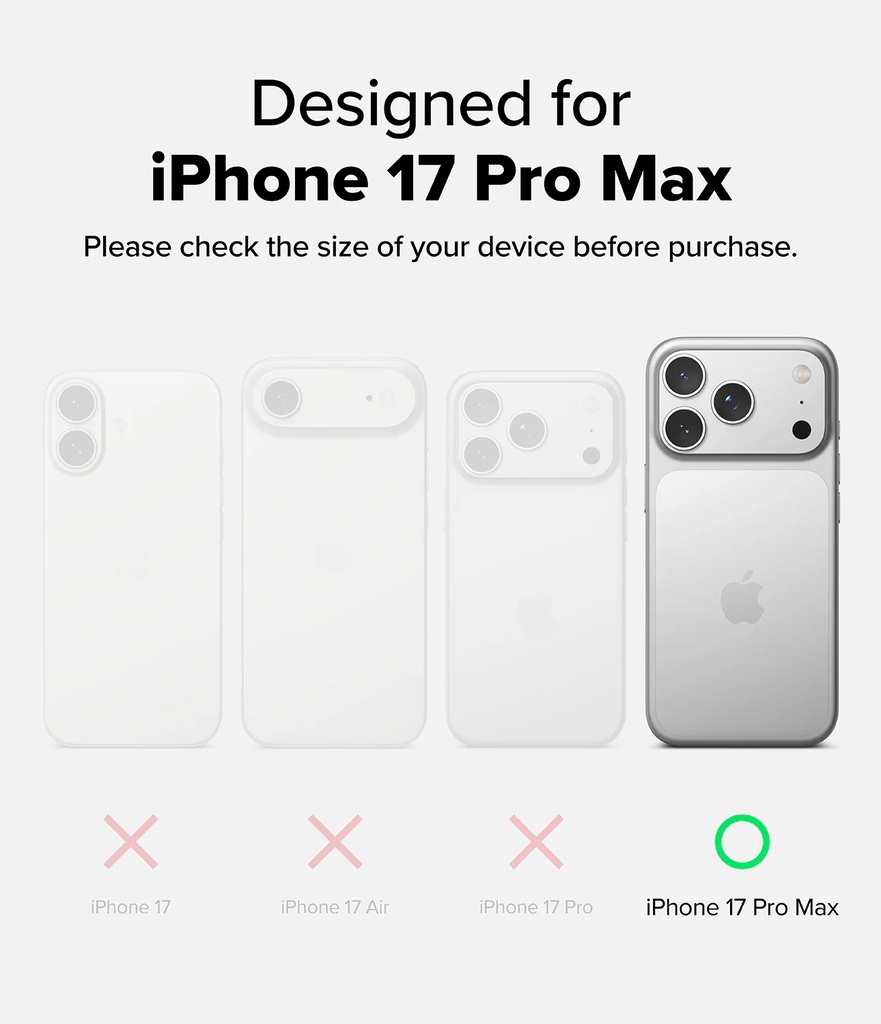 Apple iPhone 17 Pro Max | Funda Ringke Fusion X Magnetic