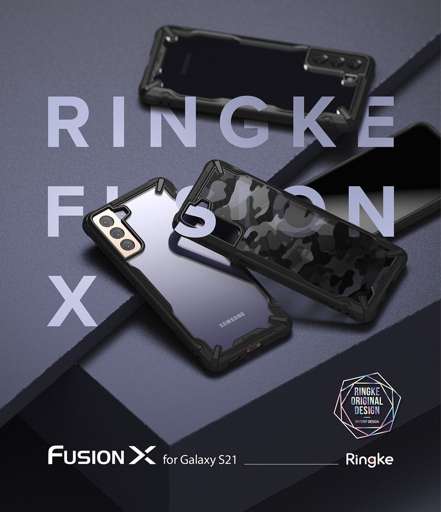 RINGKE Fusion X Camo para Samsung Galaxy S21