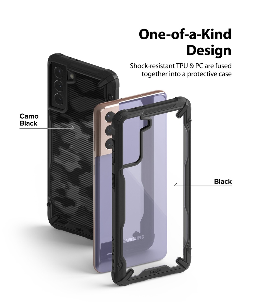 RINGKE Fusion X Camo para Samsung Galaxy S21