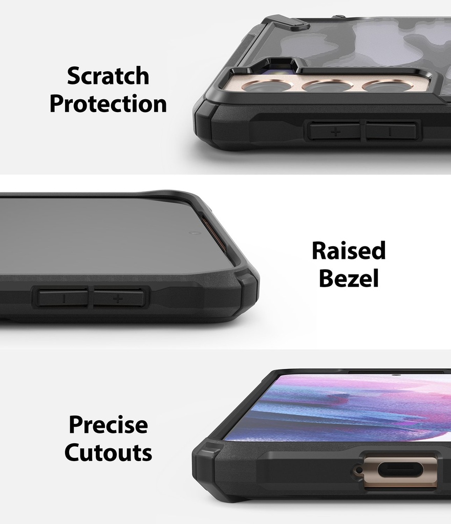 RINGKE Fusion X Camo para Samsung Galaxy S21