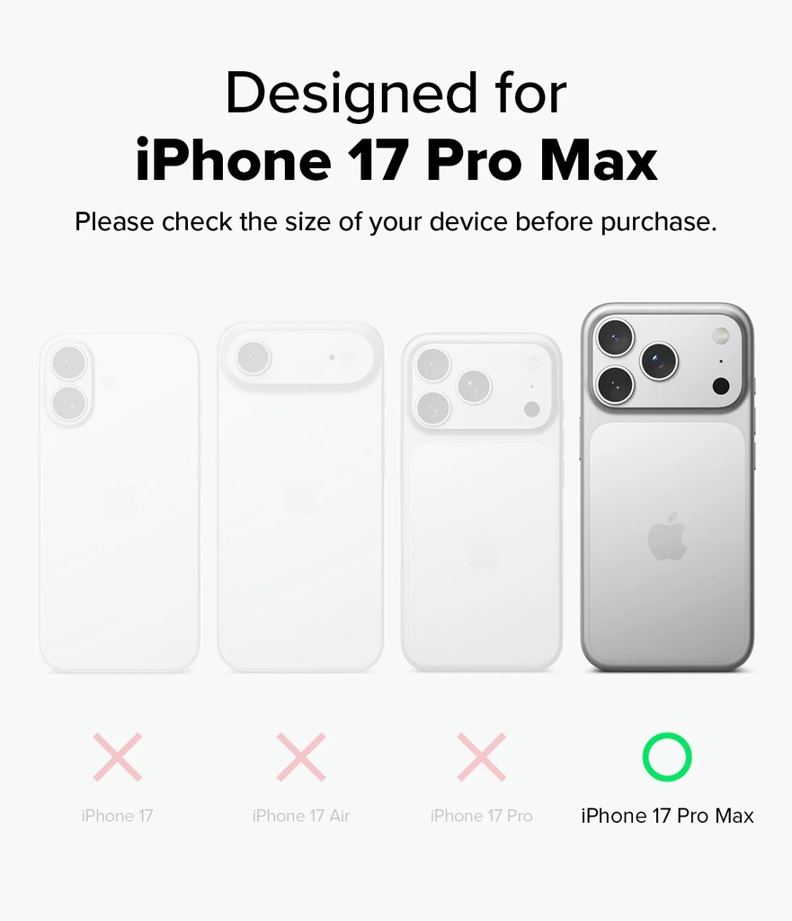 Apple iPhone 17 Pro Max | Funda Ringke Silicone Magnetic