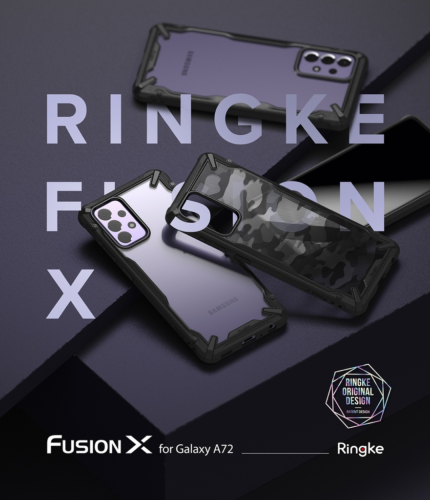 RINGKE Fusion X Camo para Samsung Galaxy A72