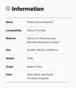Apple iPhone 17 Pro Max | Funda Ringke Silicone Magnetic