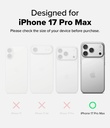 Apple iPhone 17 Pro Max | Vidrio Templado Ringke Easy Slide (pack de 2)