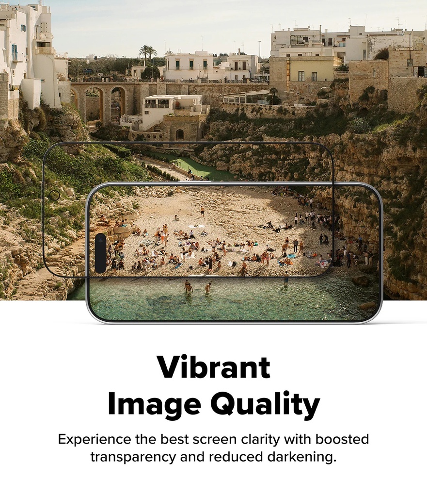 Apple iPhone 17 Pro Max | Vidrio Templado Ringke Easy Slide Privacy (pack de 2)