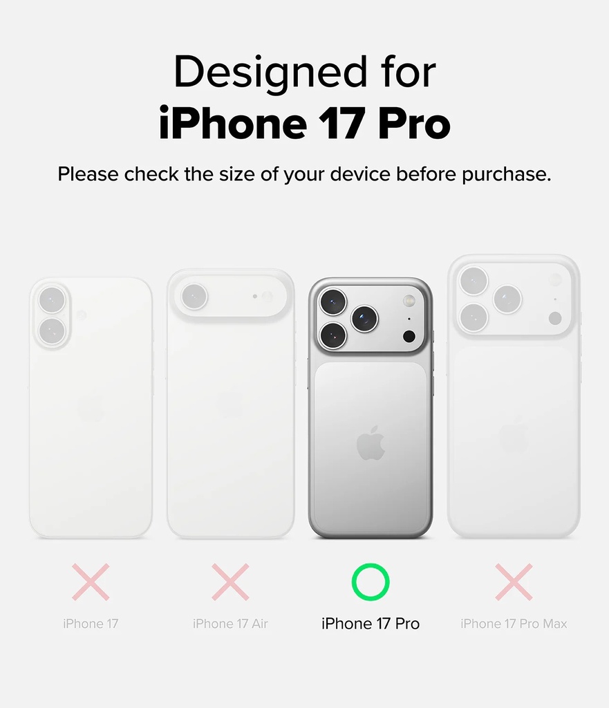 Apple iPhone 17 Pro | Funda Ringke Alles