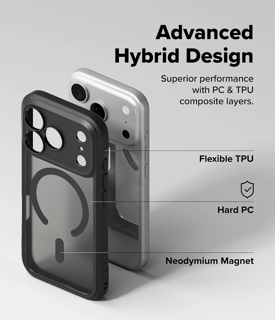 Apple iPhone 17 Pro | Funda Ringke Fusion Bold Magnetic