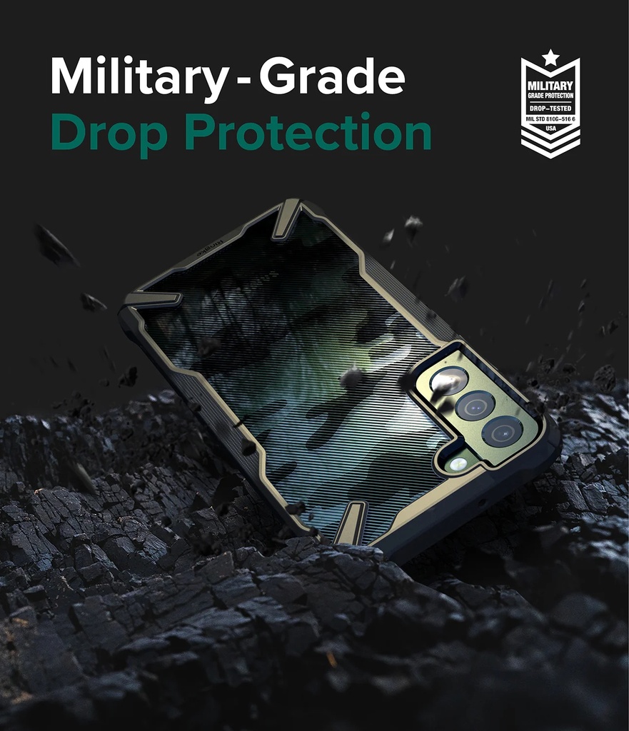 RINGKE Fusion X Camo para Samsung Galaxy S22