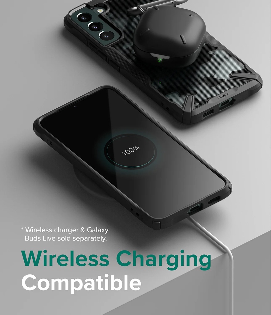 RINGKE Fusion X Camo para Samsung Galaxy S22