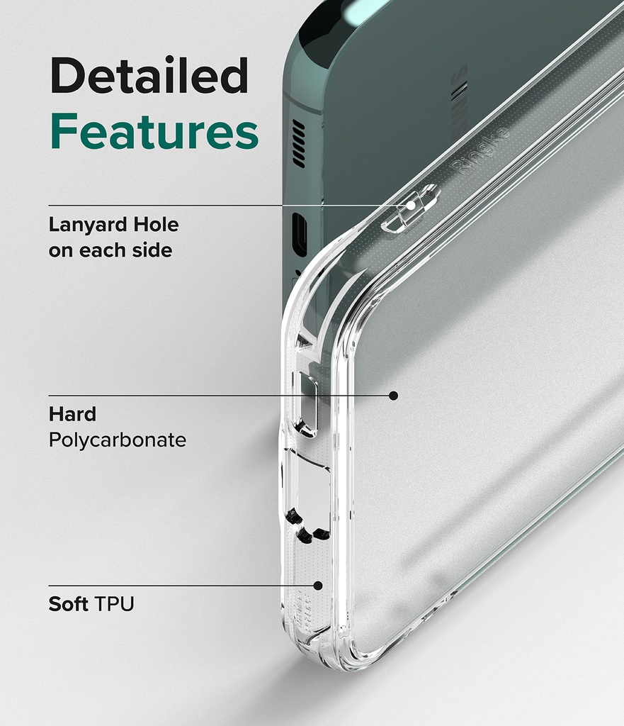 RINGKE Fusion Clear para Samsung Galaxy S22