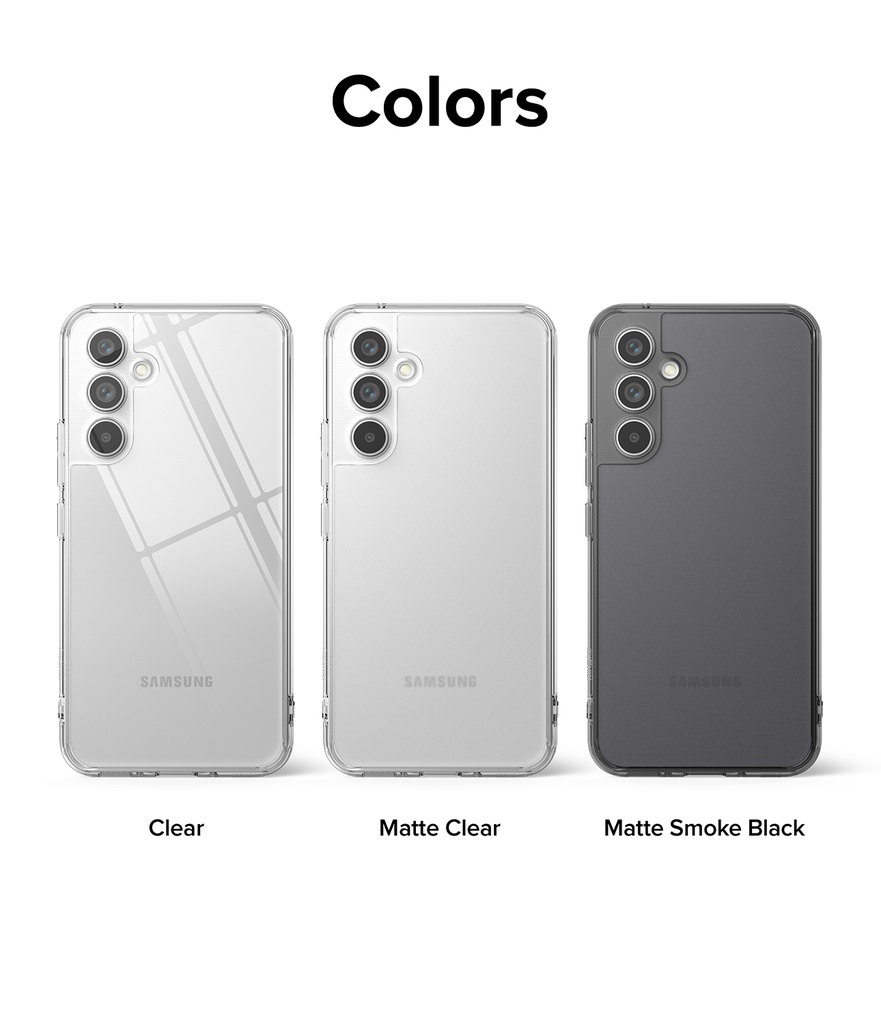 RINGKE Fusion Smoke Matte para Samsung Galaxy A54