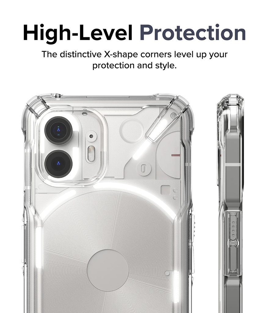 RINGKE Fusion X Clear para Nothing Phone (2)