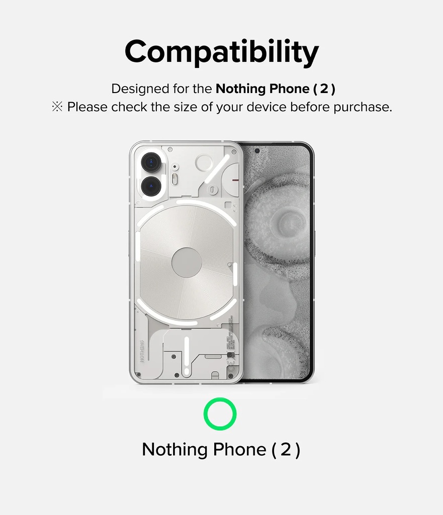 RINGKE Fusion X Clear para Nothing Phone (2)