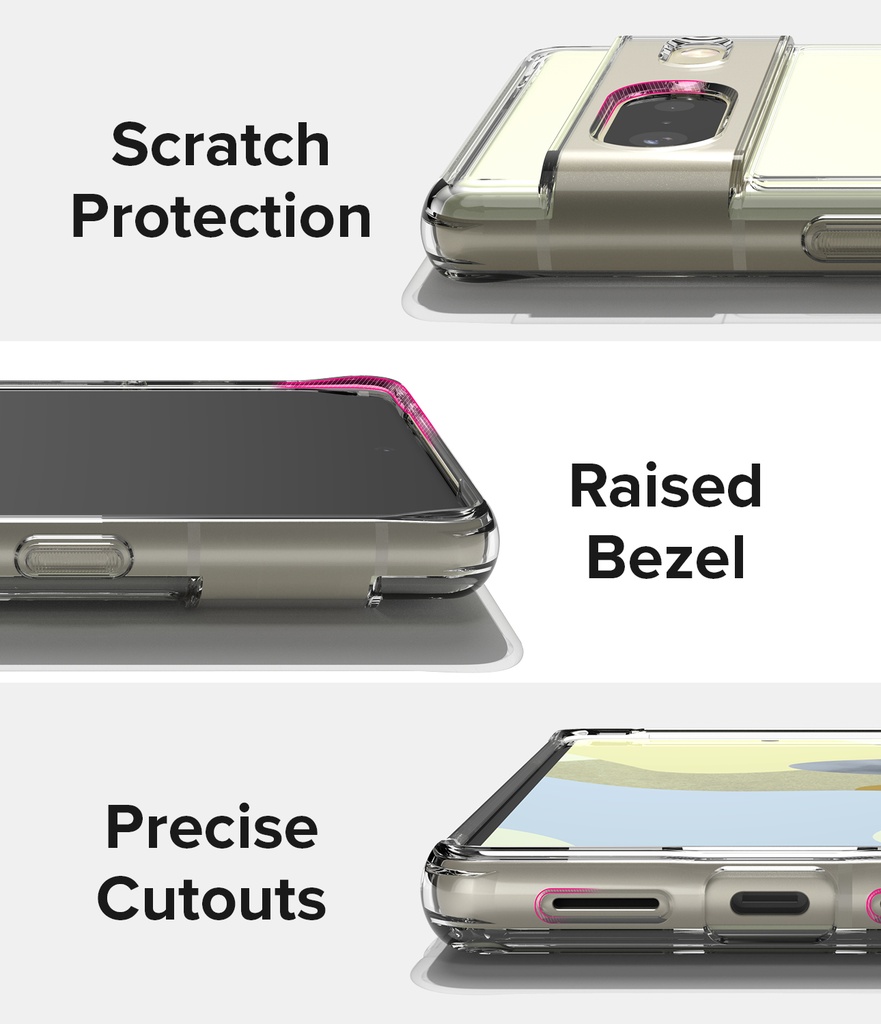 RINGKE Fusion Clear para Google Pixel 7