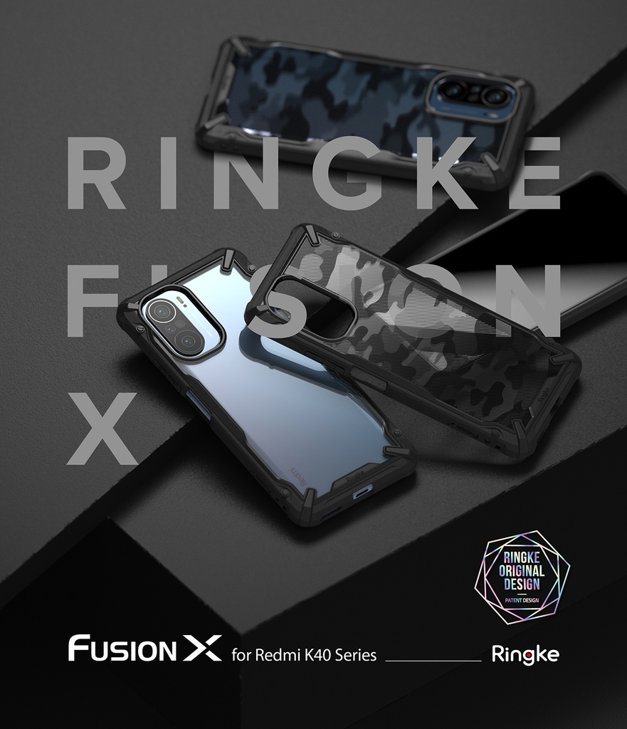 RINGKE Fusion X Camo para POCO F3 / Mi 11i