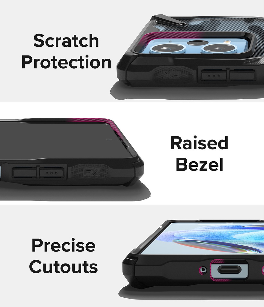 RINGKE Fusion X Camo para Redmi Note 12 Pro 5G / POCO X5 Pro 5G