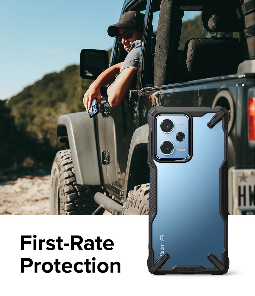 RINGKE Fusion X Negro para Redmi Note 12 Pro 5G / POCO X5 Pro 5G
