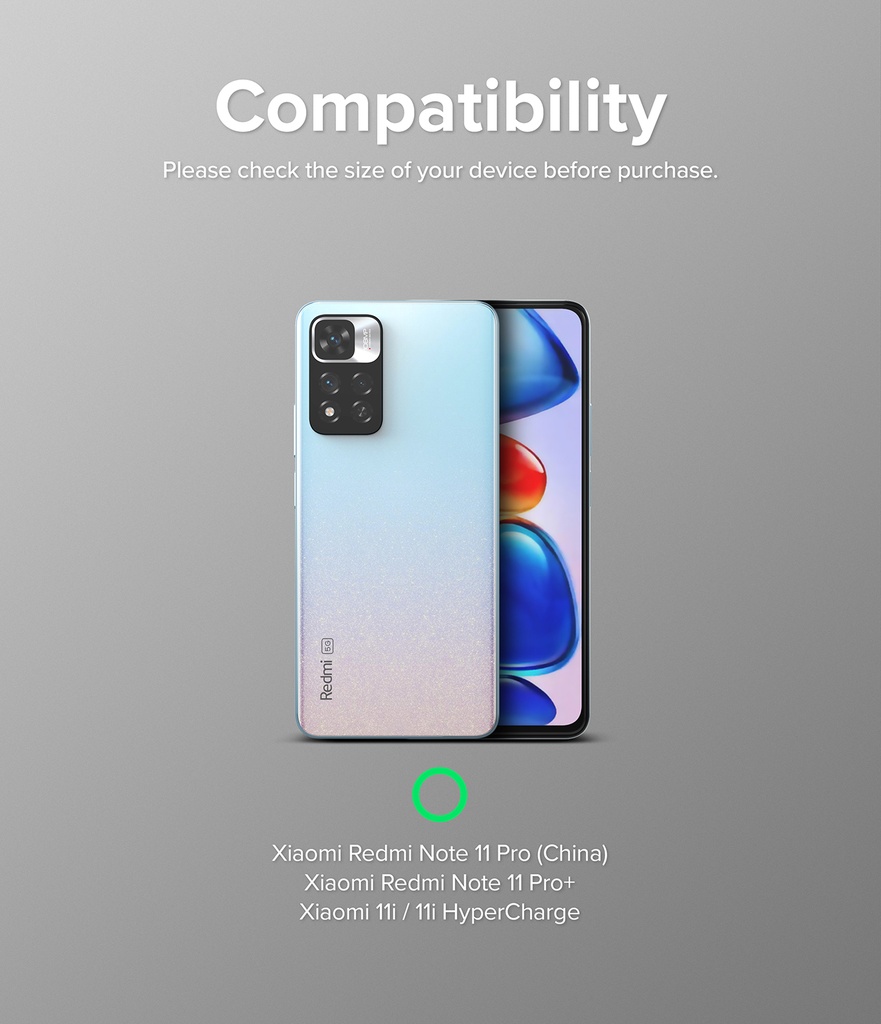 RINGKE Fusion X+ Negro para Redmi Note 11 Pro Plus (Estuche)