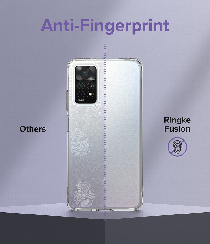 RINGKE Fusion Clear Matte Note 12 Pro 4G