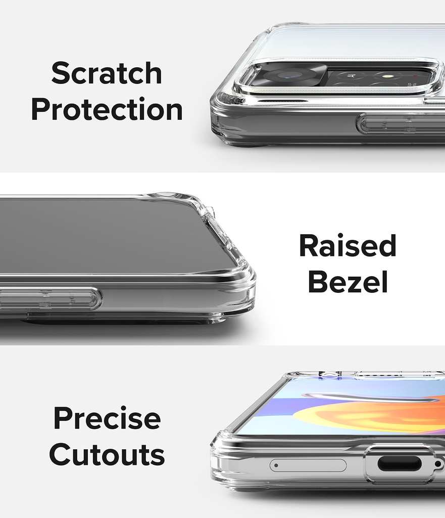 RINGKE Fusion Clear para Redmi Note 12 Pro 4G