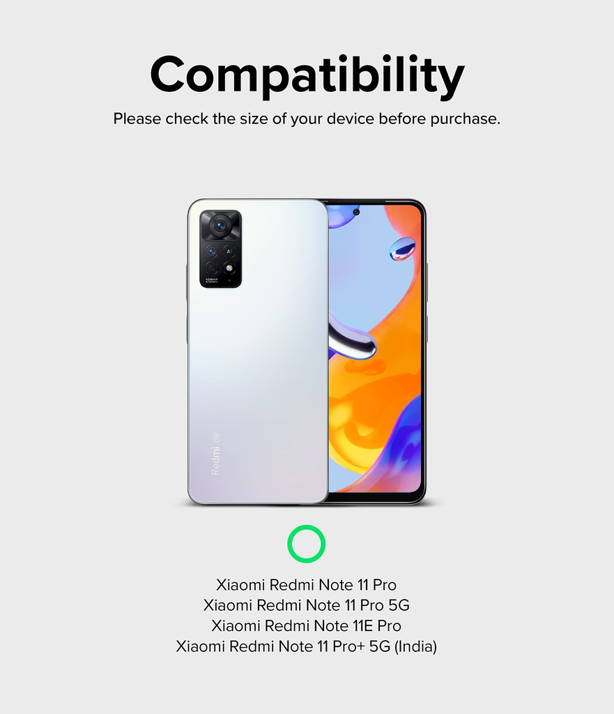 RINGKE Fusion Clear para Redmi Note 12 Pro 4G