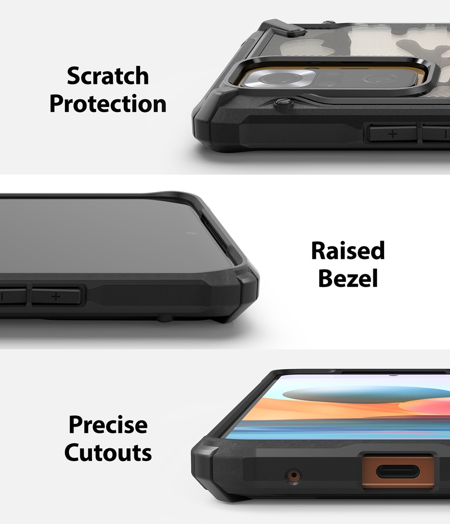 RINGKE Fusion X Camo para Redmi Note 10 Pro