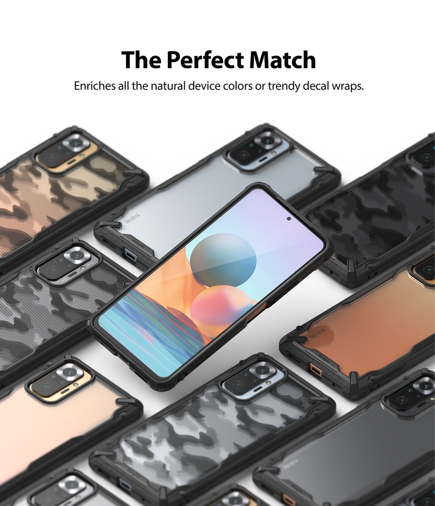 RINGKE Fusion X Camo para Redmi Note 10 Pro