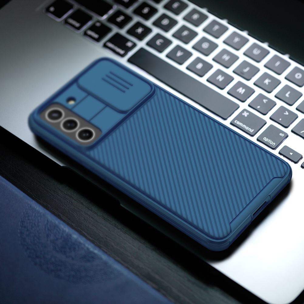 NILLKIN CamShield Pro Azul para Samsung Galaxy S21 FE 5G