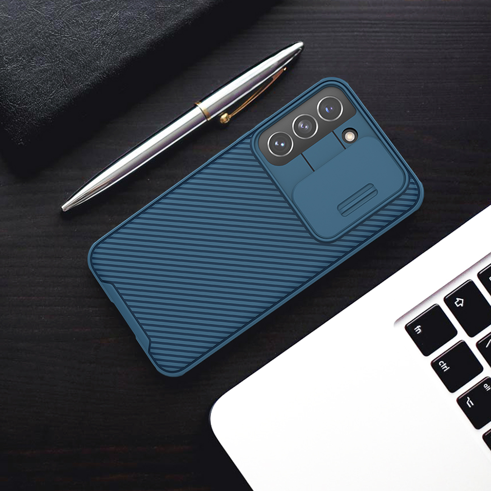 NILLKIN CamShield Pro Azul para Samsung Galaxy S22 (Estuche)