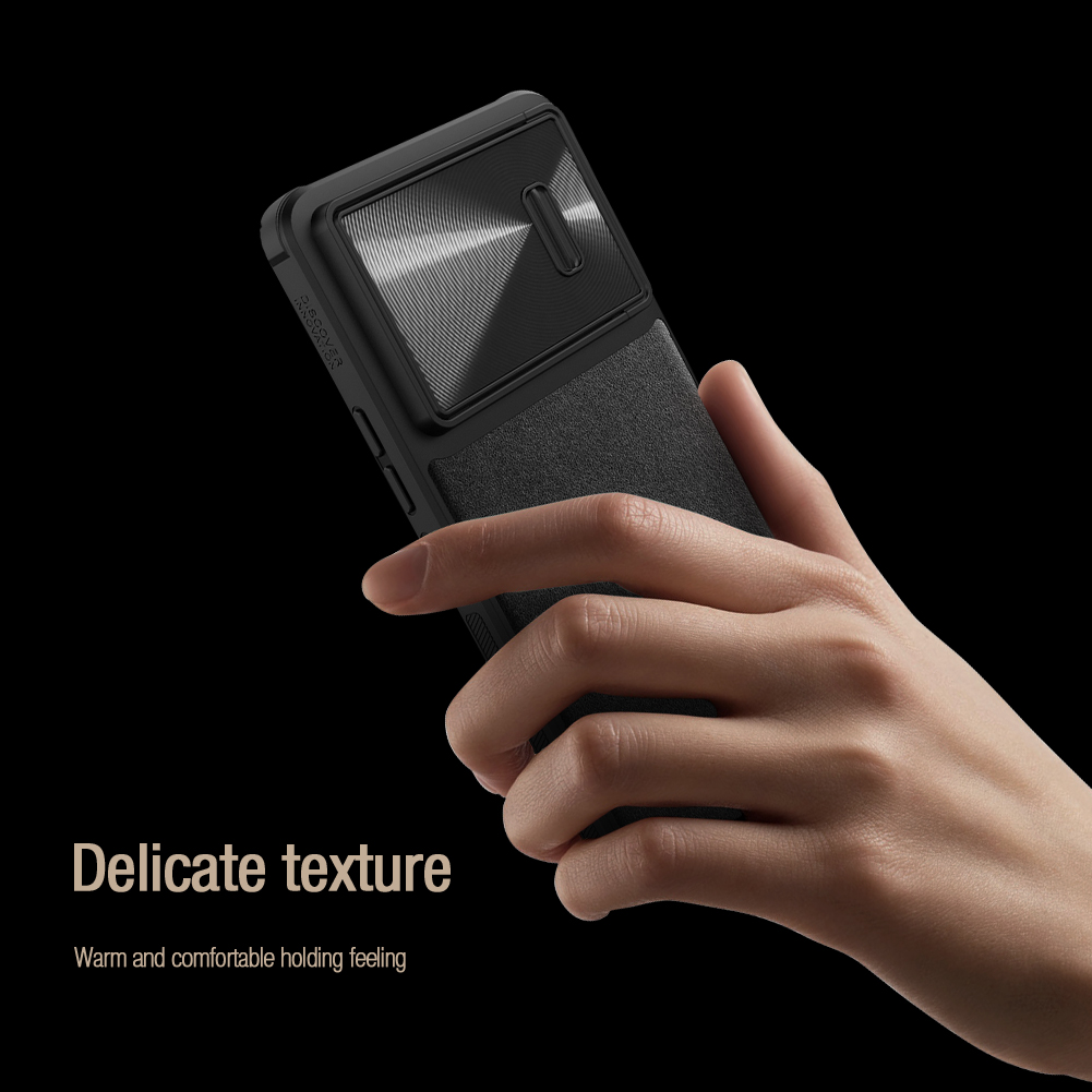 NILLKIN CamShield Leather S Negro para Xiaomi 13 Pro