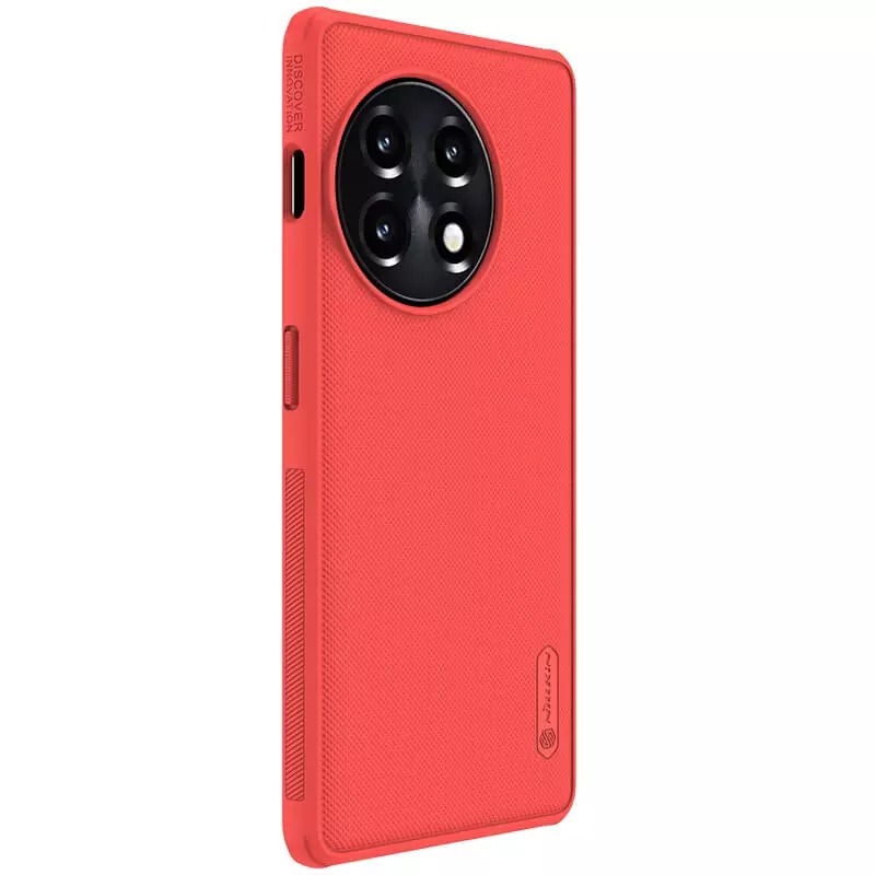 NILLKIN Super Frosted Shield Pro Rojo para OnePlus ACE 2 / 11R