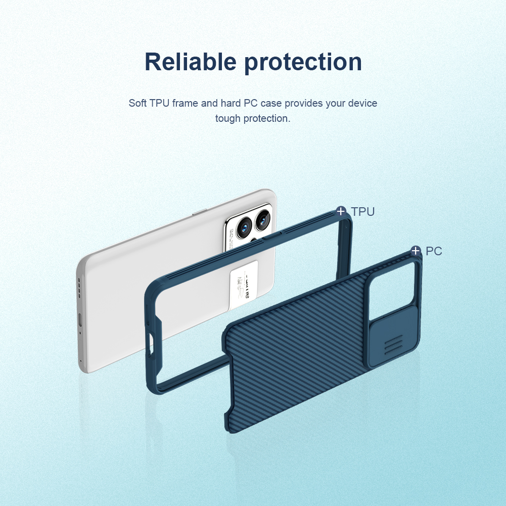 NILLKIN CamShield Pro Azul para Realme GT 2 Pro