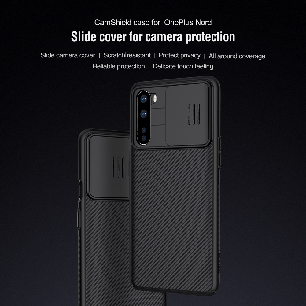 NILLKIN CamShield Negro para OnePlus Nord