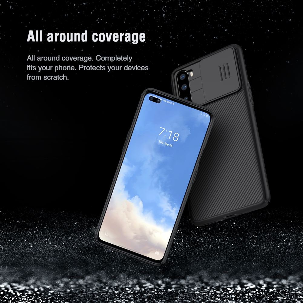 NILLKIN CamShield Negro para OnePlus Nord