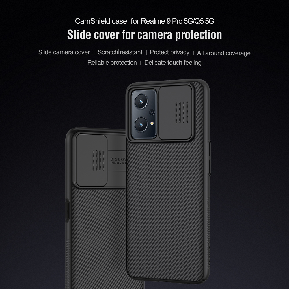 NILLKIN CamShield Negro para Realme 9 Pro