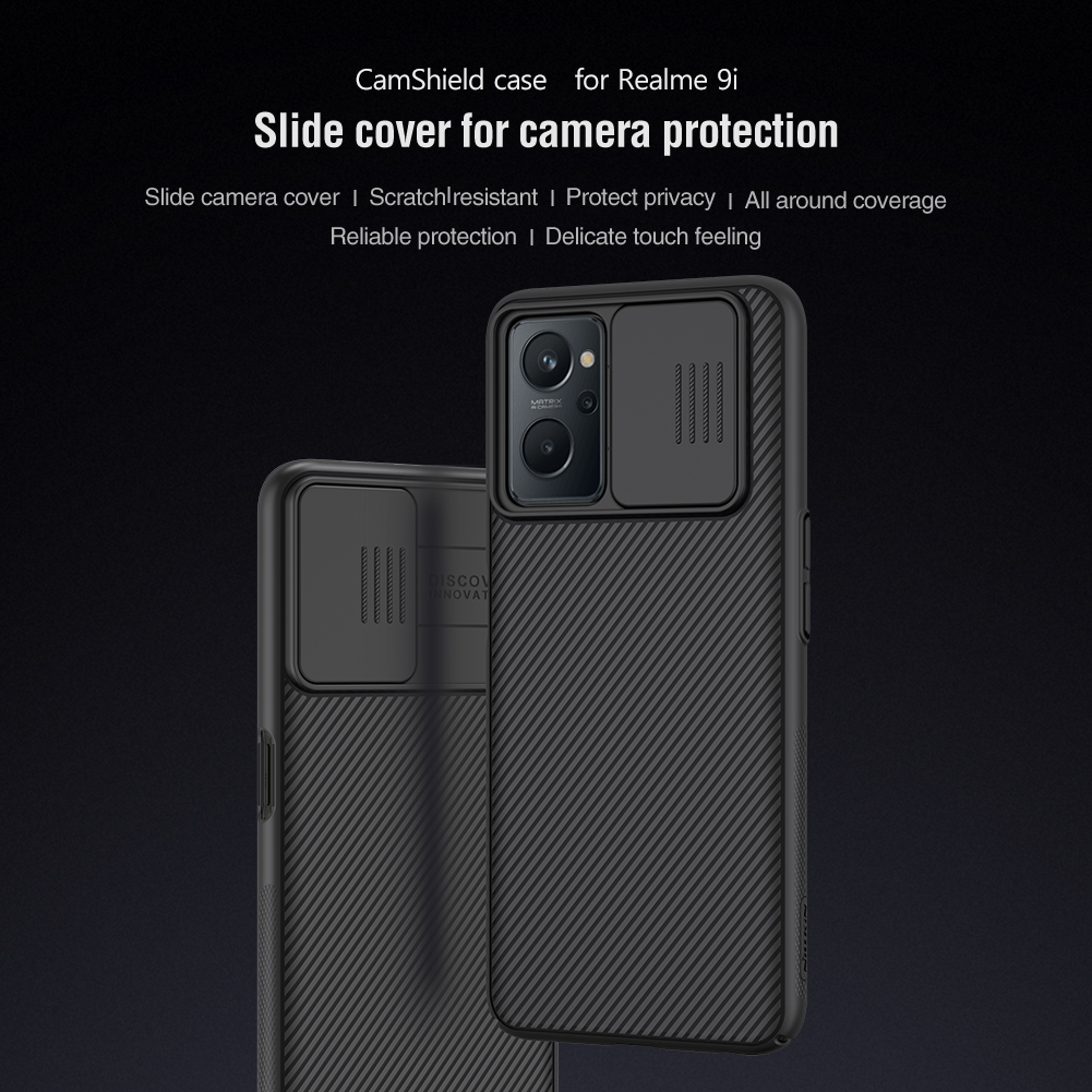 NILLKIN CamShield Negro para Realme 9i