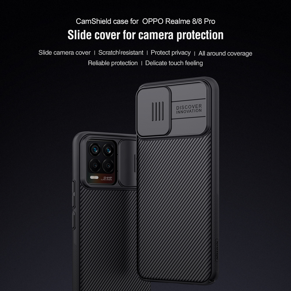NILLKIN CamShield Azul para Realme 8 / 8 Pro