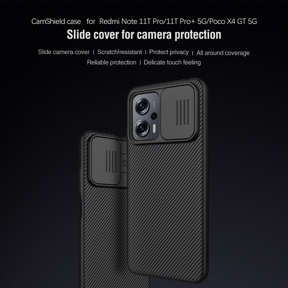 NILLKIN CamShield Azul para POCO POCO X4 GT