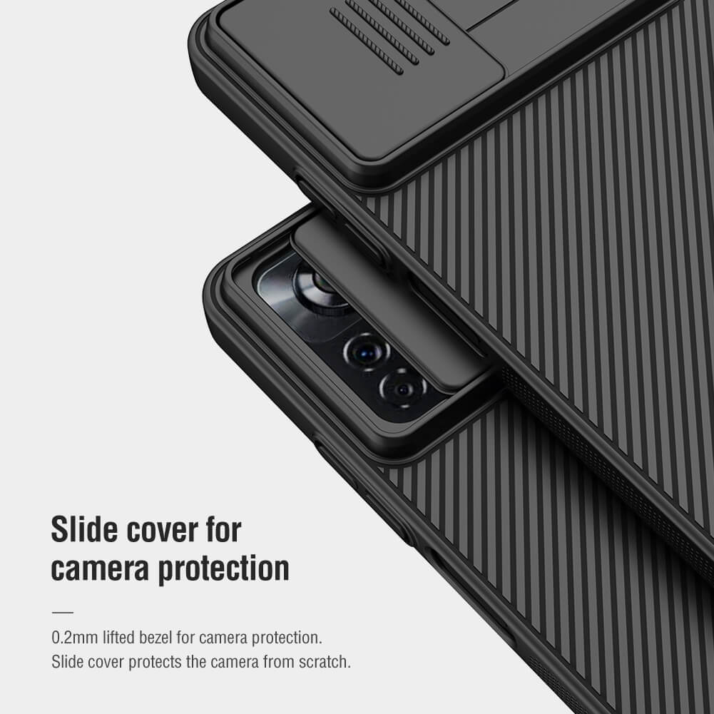 NILLKIN CamShield Azul para POCO X4 Pro