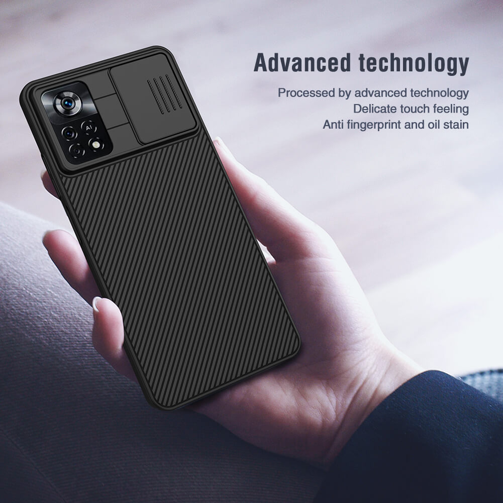 NILLKIN CamShield Azul para POCO X4 Pro
