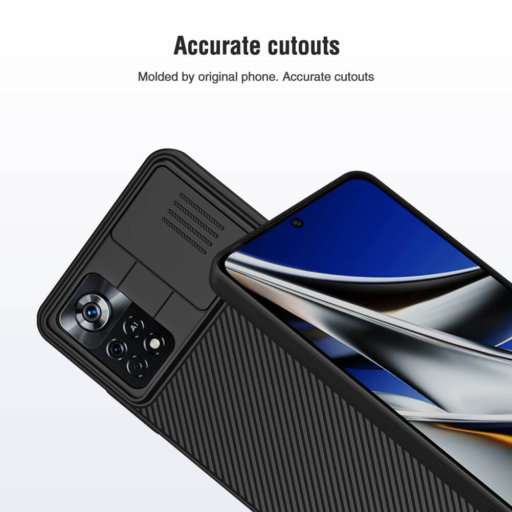 NILLKIN CamShield Azul para POCO X4 Pro