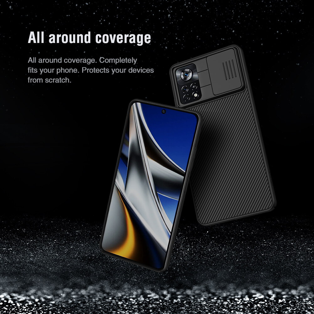 NILLKIN CamShield Azul para POCO X4 Pro