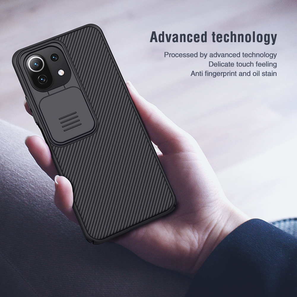NILLKIN CamShield Azul para Xiaomi 11 Lite 5G / NE / 4G