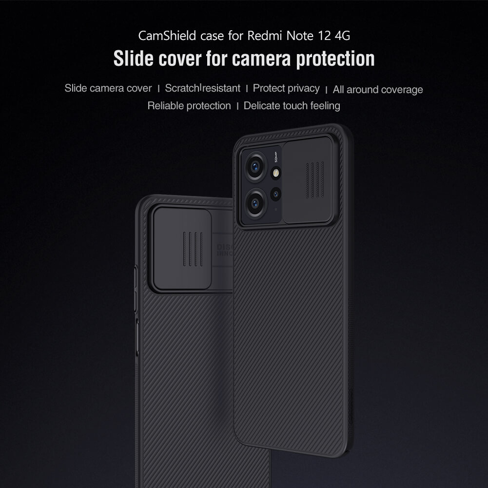 NILLKIN CamShield Azul para Redmi Note 12
